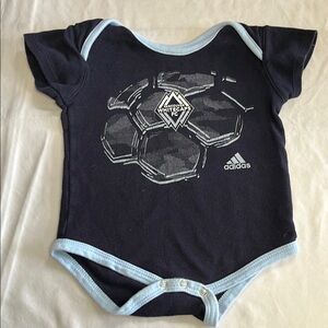 12M Vancouver Whitecaps soccer onesie